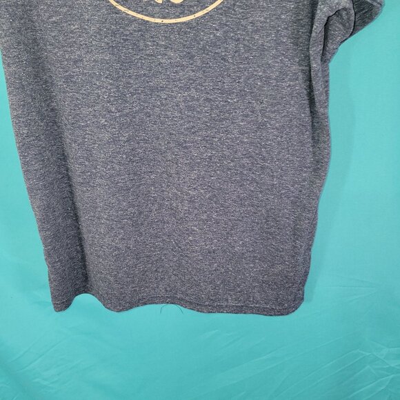 Maloja Heather Blue M T-Shirt With Mountain Design - Picture 8 of 9